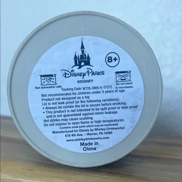 Disney Groot Water Bottle with Straw - Brown and Gray - Picture 5 of 5